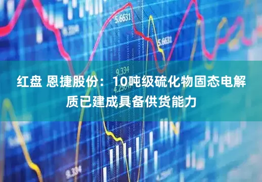 红盘 恩捷股份：10吨级硫化物固态电解质已建成具备供货能力