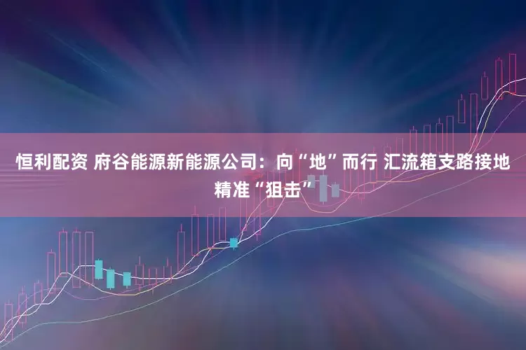 恒利配资 府谷能源新能源公司：向“地”而行 汇流箱支路接地精准“狙击”
